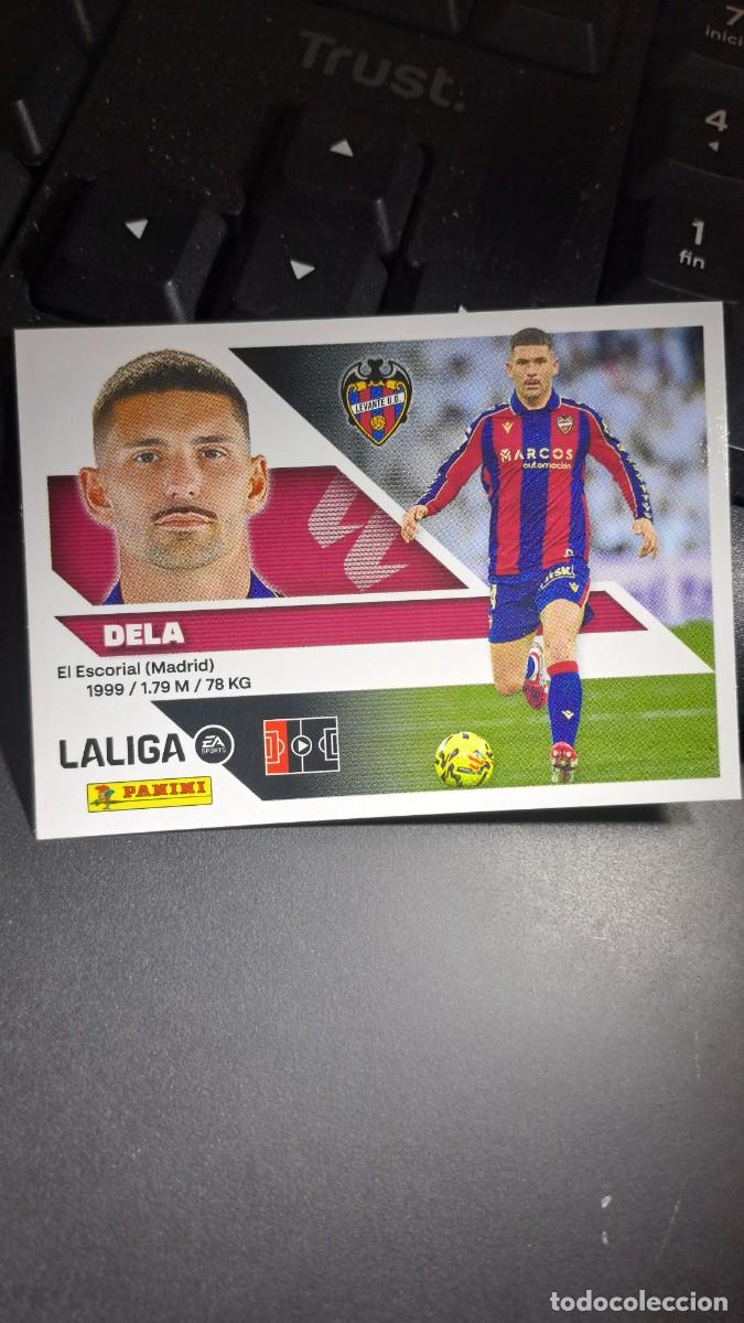 Coleccionismo cromos antiguos: CROMO DELA 7 LEVANTE LIGA 2026 2027 26 27 ESTE PANINI NUNCA PEGADO