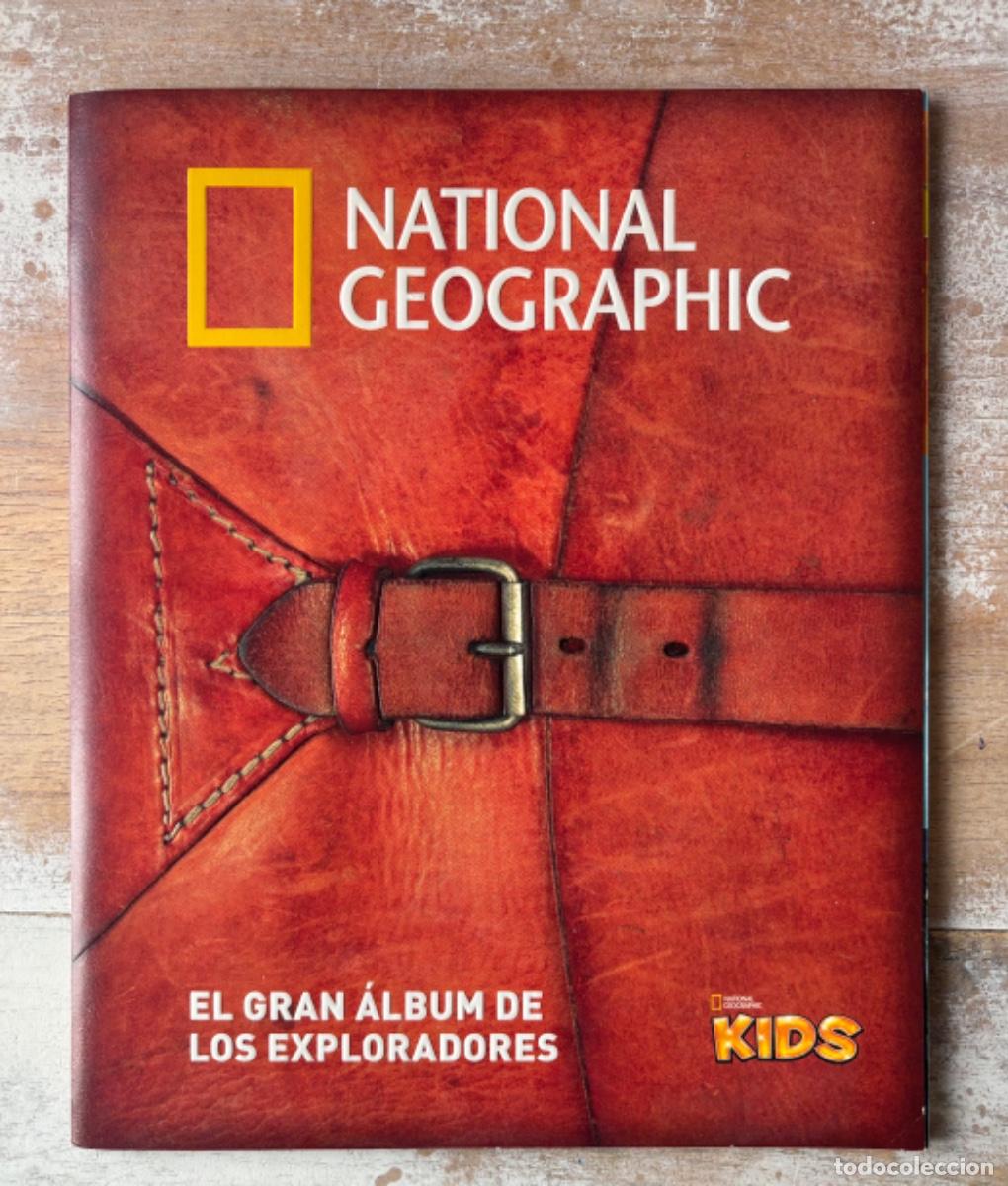 Coleccionismo cromos antiguos: ALB&Uacute;M NATIONAL GEOGRAPHIC KIDS, 2013. PANINI.