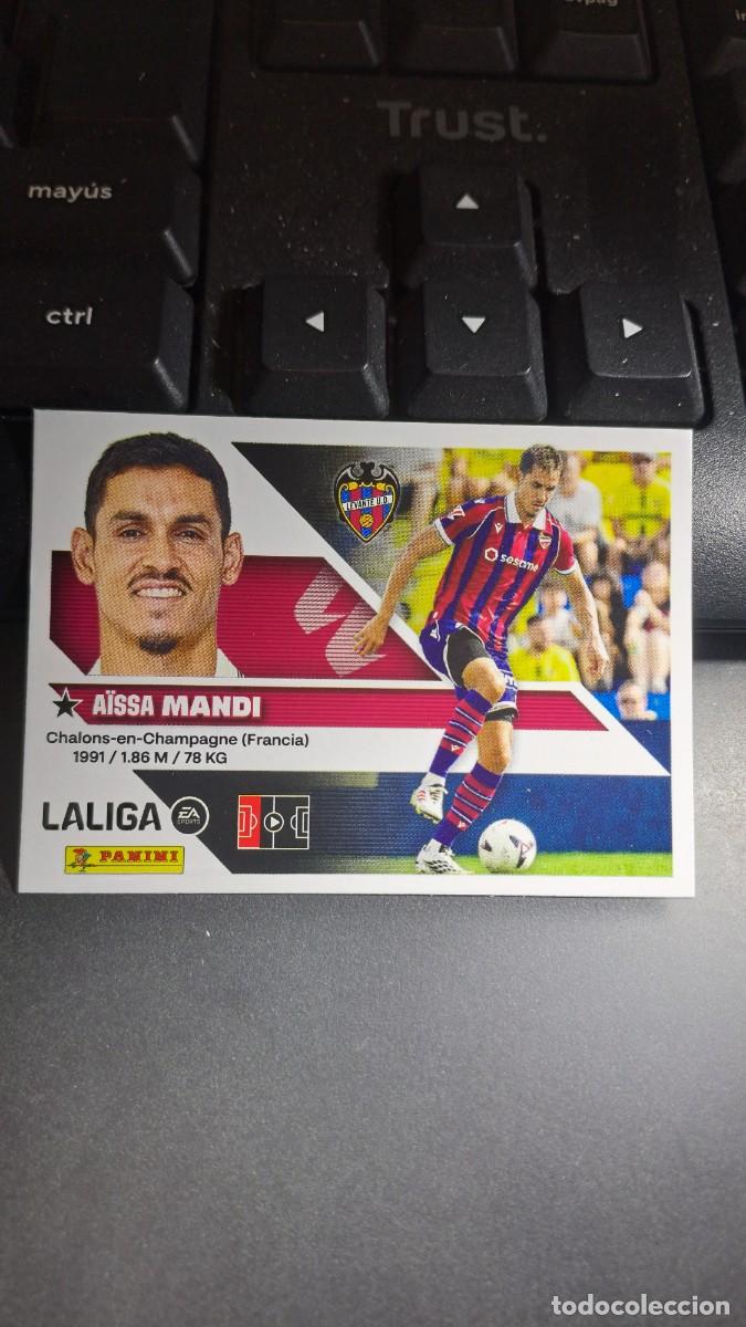 Coleccionismo cromos antiguos: CROMO MANDI 8 LEVANTE LIGA 2026 2027 26 27 ESTE PANINI NUNCA PEGADO