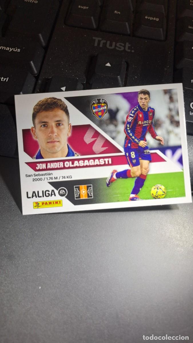 Coleccionismo cromos antiguos: CROMO OLASAGASTI 12 LEVANTE LIGA 2026 2027 26 27 ESTE PANINI NUNCA PEGADO
