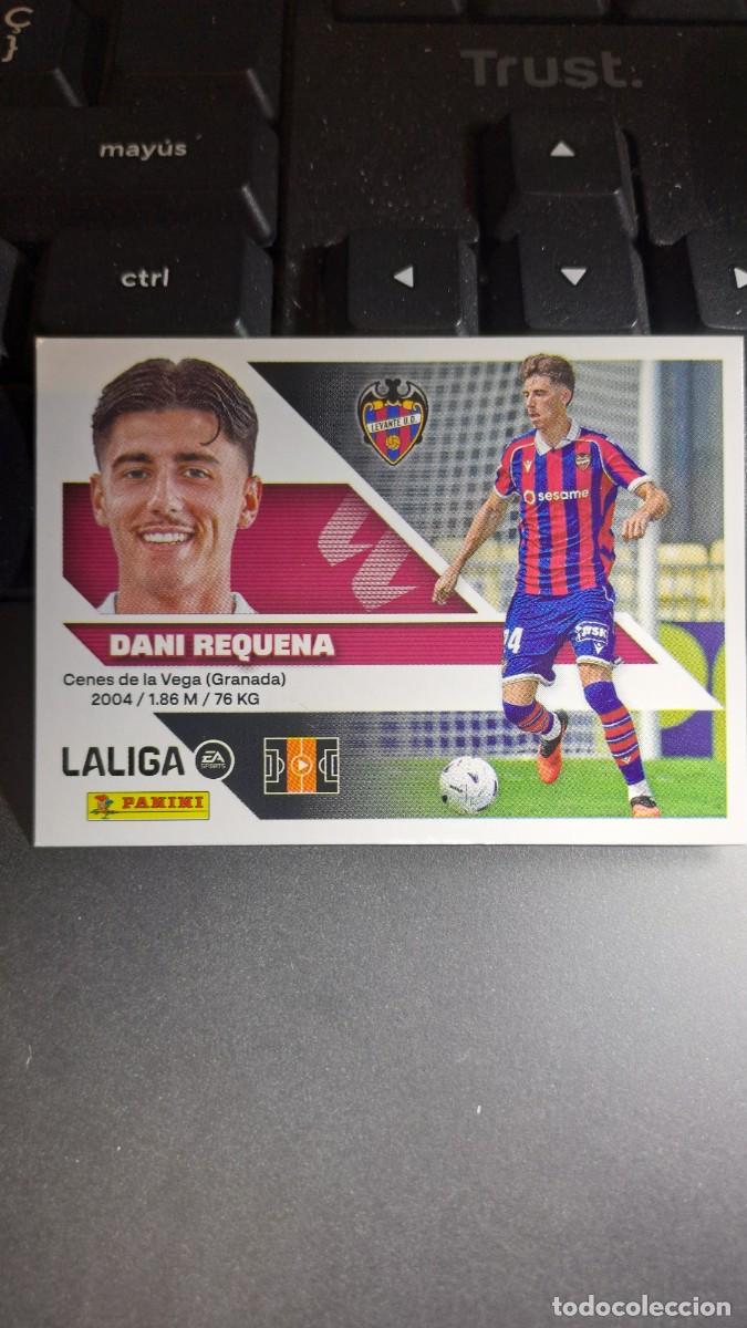 Coleccionismo cromos antiguos: CROMO DANI REQUENA 13 LEVANTE LIGA 2026 2027 26 27 ESTE PANINI NUNCA PEGADO
