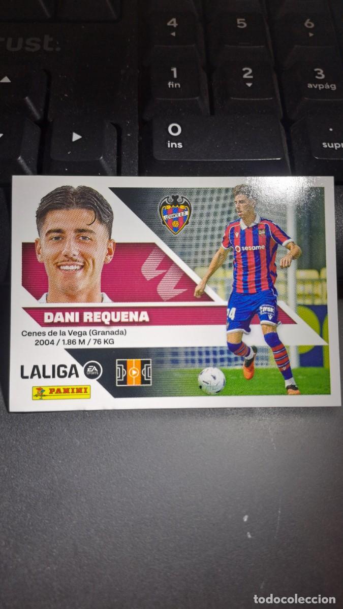 Coleccionismo cromos antiguos: CROMO DANI REQUENA 13 LEVANTE LIGA 2026 2027 26 27 ESTE PANINI NUNCA PEGADO