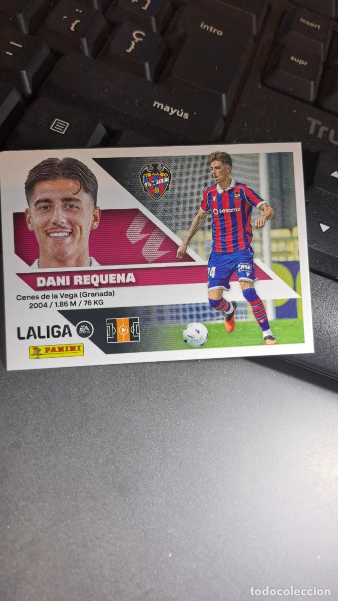 Coleccionismo cromos antiguos: CROMO DANI REQUENA 13 LEVANTE LIGA 2026 2027 26 27 ESTE PANINI NUNCA PEGADO