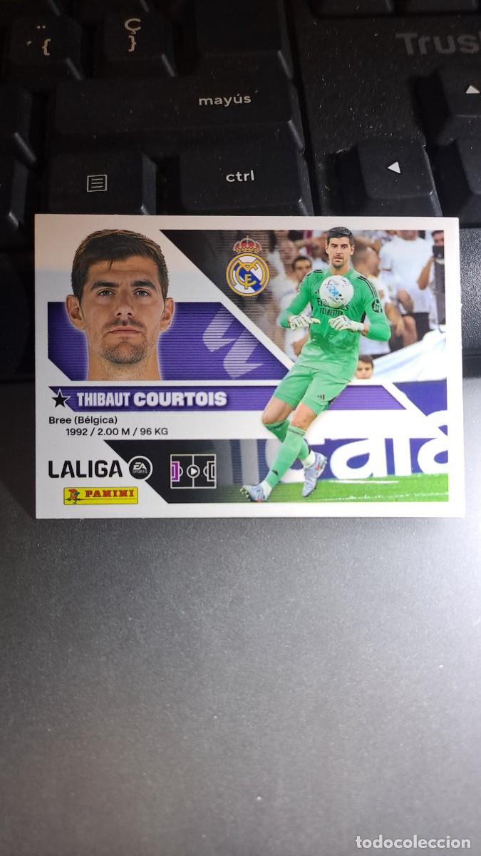 Coleccionismo cromos antiguos: CROMO COURTOIS 3 REAL MADRID LIGA 2026 2027 26 27 ESTE PANINI NUNCA PEGADO