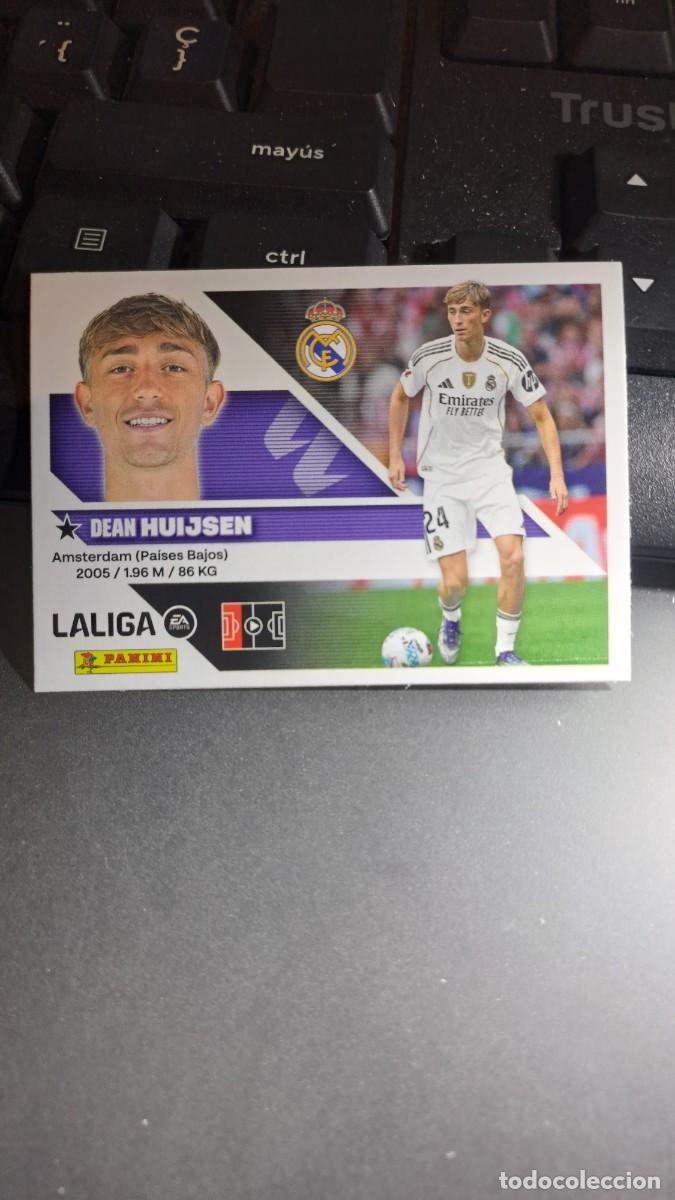 Coleccionismo cromos antiguos: CROMO HUIJSEN 9 REAL MADRID LIGA 2026 2027 26 27 ESTE PANINI NUNCA PEGADO