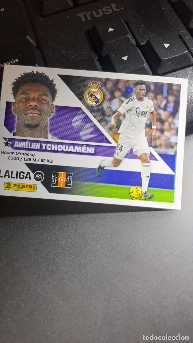 Coleccionismo cromos antiguos: CROMO TCHOUAMENI 11 REAL MADRID LIGA 2026 2027 26 27 ESTE PANINI NUNCA PEGADO