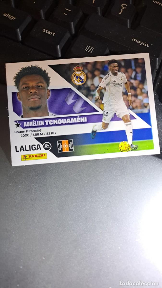 Coleccionismo cromos antiguos: CROMO TCHOUAMENI 11 REAL MADRID LIGA 2026 2027 26 27 ESTE PANINI NUNCA PEGADO