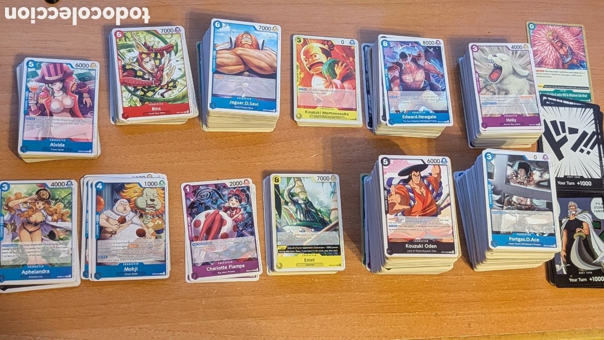 Coleccionismo cromos antiguos: Lote Cards One Piece