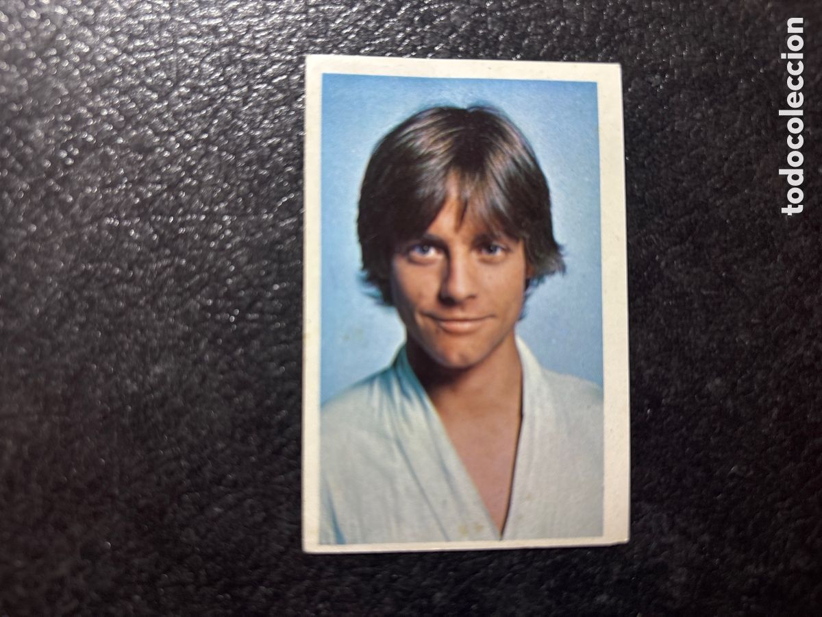 Coleccionismo cromos antiguos: CROMO LA GUERRA DE LAS GALAXIAS STAR WARS ORIGINAL N&ordm; 1 LUKE SKYWALKER EDITORIAL PACOSA 2 1977