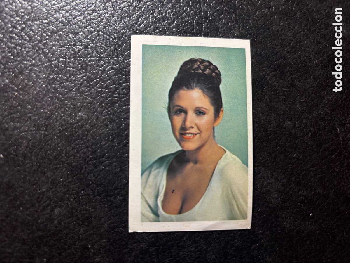 Coleccionismo cromos antiguos: CROMO LA GUERRA DE LAS GALAXIAS STAR WARS ORIGINAL N&ordm; 2 PRINCESA LEIA EDITORIAL PACOSA 2 1977