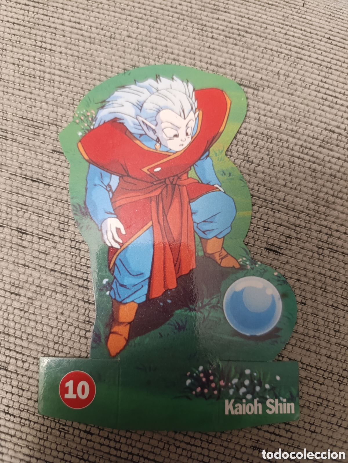 Coleccionismo cromos antiguos: Cromos troquelado Dragon Ball Z n&ordm;10 - Boomer