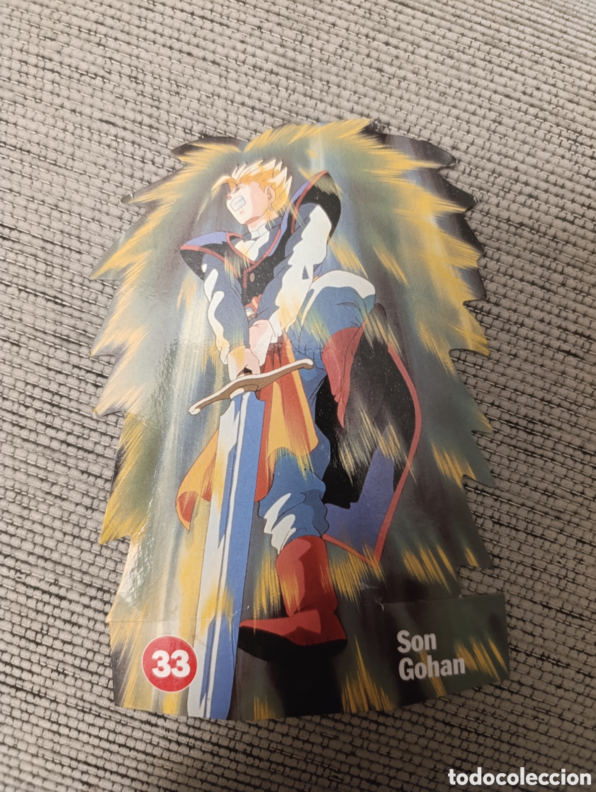Coleccionismo cromos antiguos: Cromos troquelado Dragon Ball Z n&ordm;33 - Boomer
