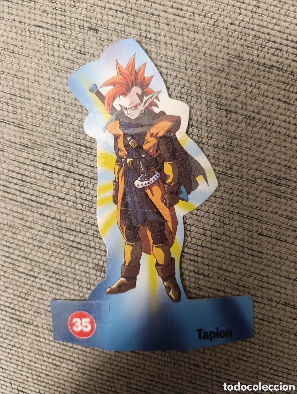 Coleccionismo cromos antiguos: Cromos troquelado Dragon Ball Z n&ordm;35 - Boomer