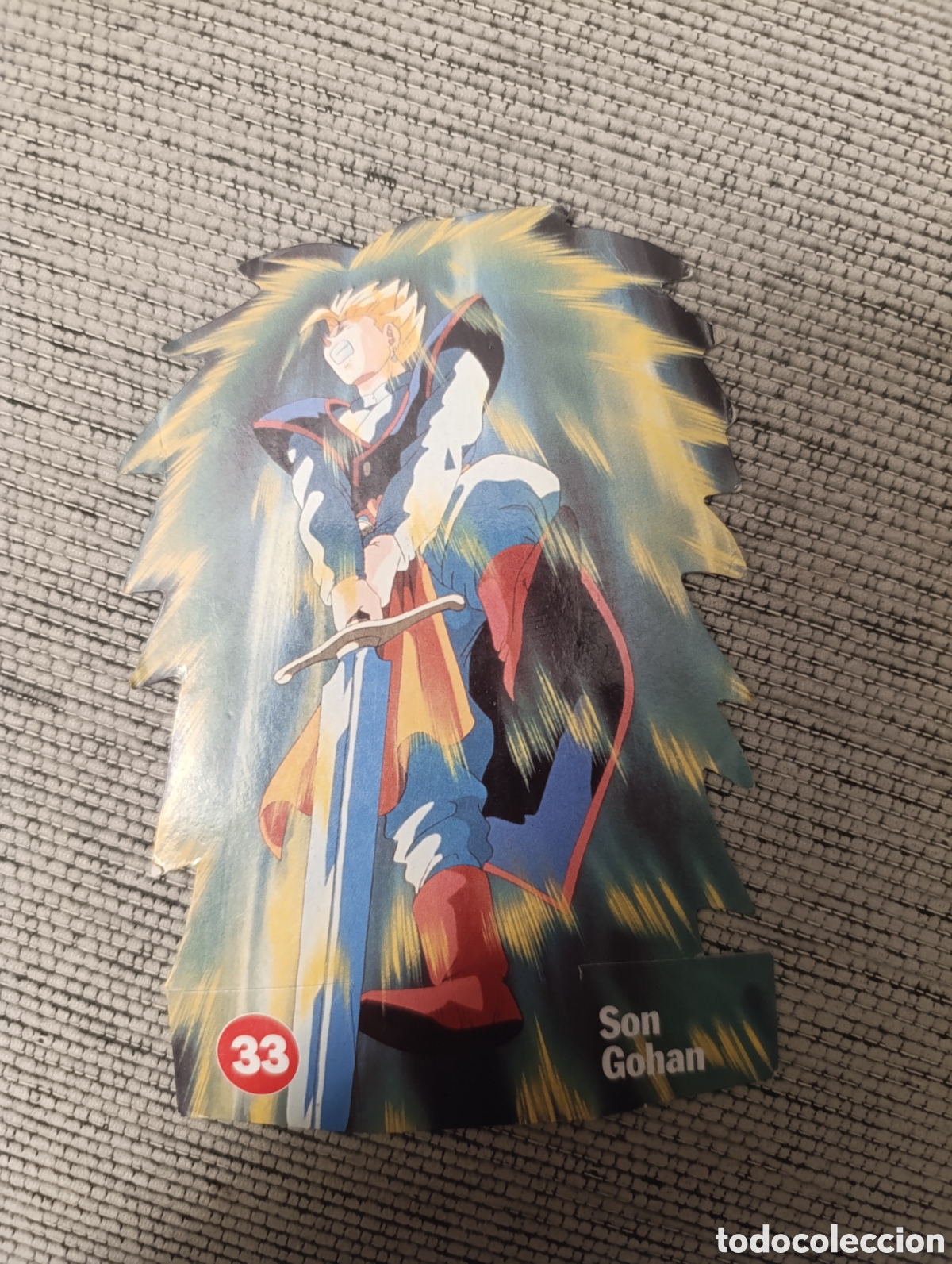 Coleccionismo cromos antiguos: Cromos troquelado Dragon Ball Z n&ordm;33 - Boomer