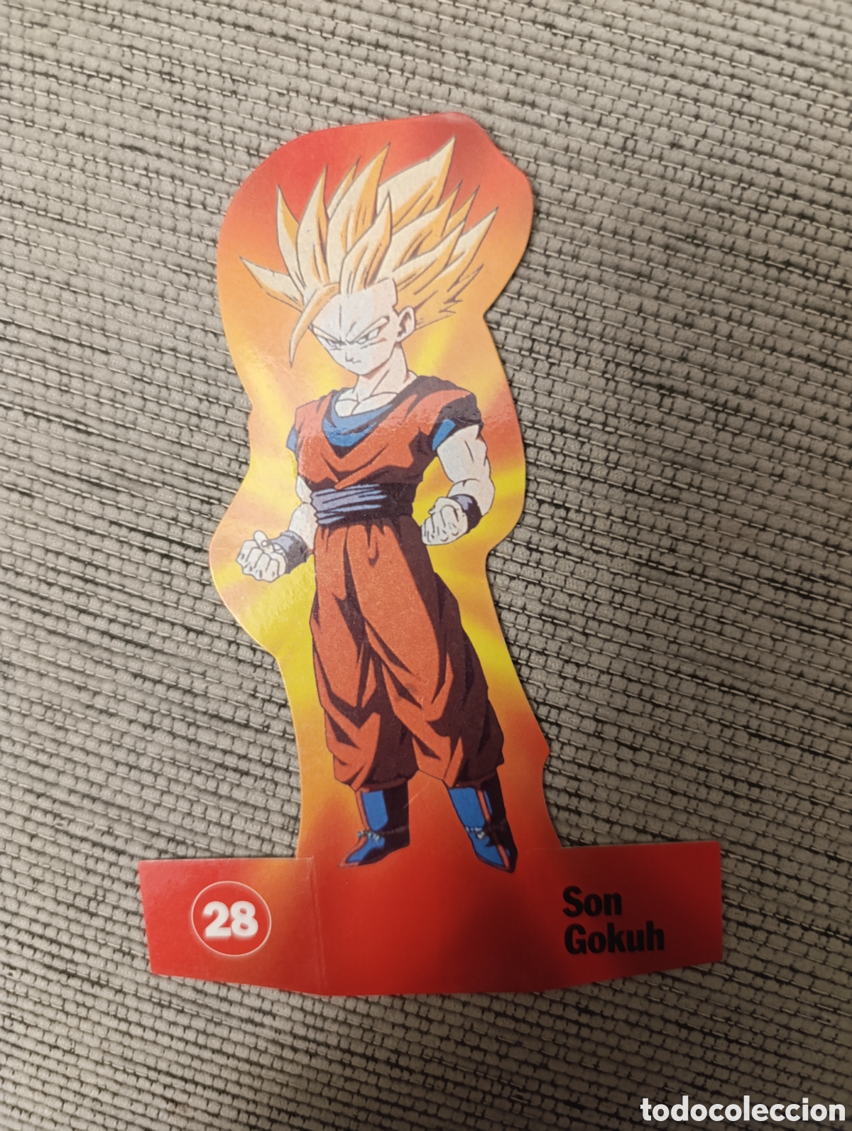 Coleccionismo cromos antiguos: Cromos troquelado Dragon Ball Z n&ordm;28 - Boomer