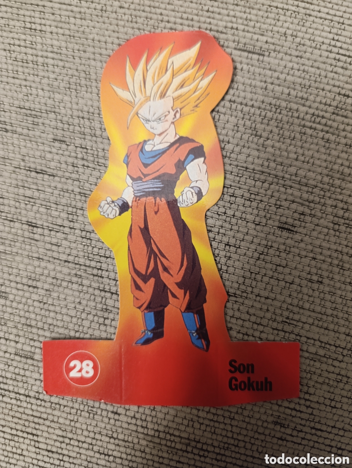 Coleccionismo cromos antiguos: Cromos troquelado Dragon Ball Z n&ordm;28 - Boomer