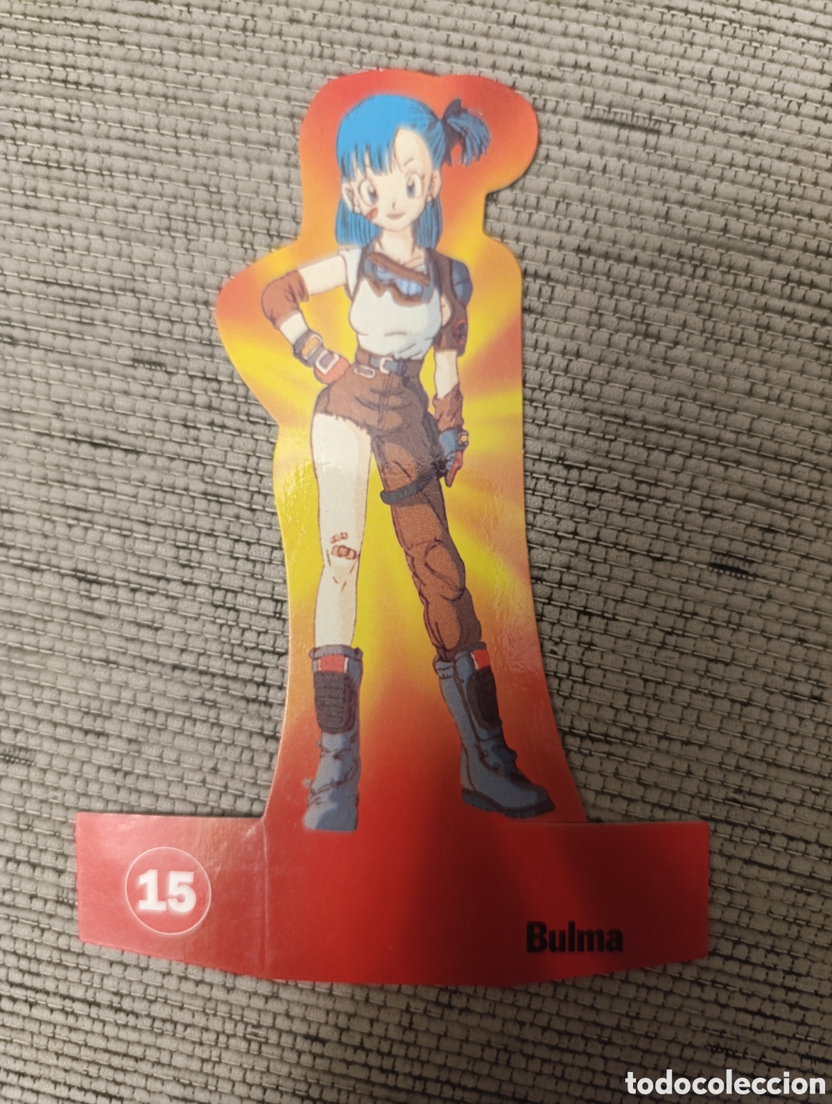 Coleccionismo cromos antiguos: Cromos troquelado Dragon Ball Z n&ordm;15 - Boomer