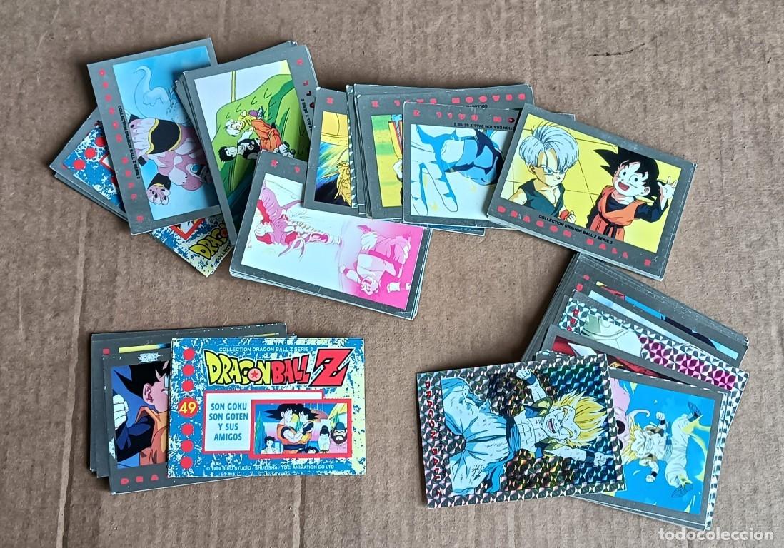 Coleccionismo cromos antiguos: 102 Cartas DRACONBALL Z --- Hay 1 al 99 // 101-102-105