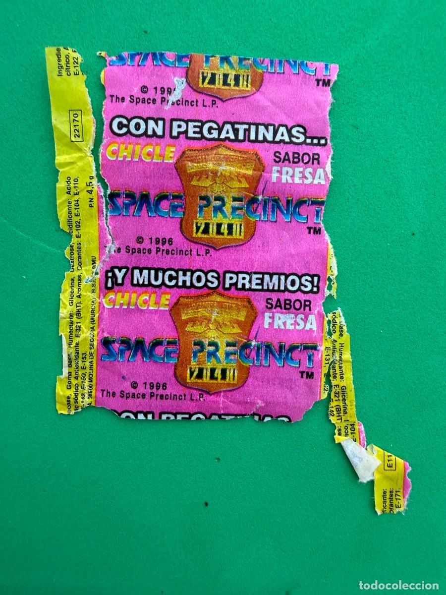 Coleccionismo cromos antiguos: Envoltorio chicle Space Precint de Jake