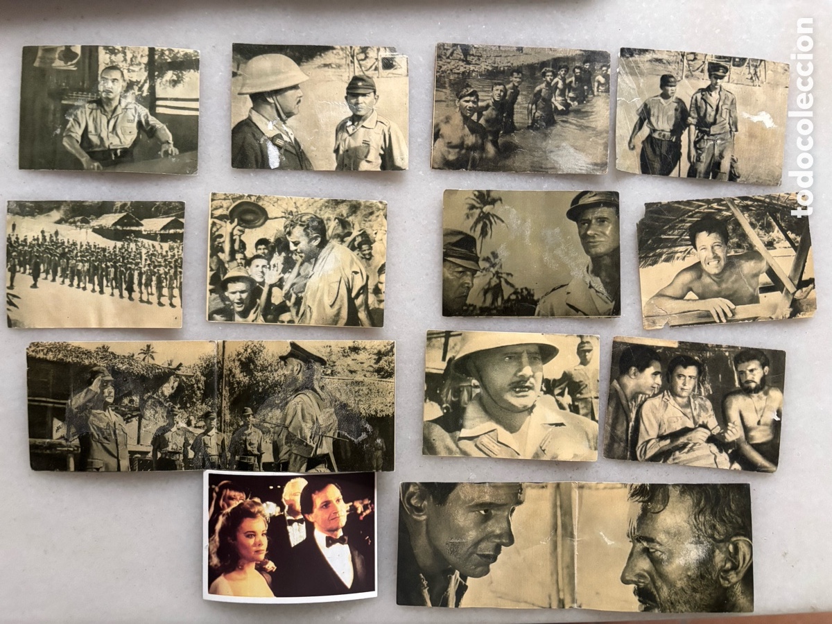 Coleccionismo cromos antiguos: Lote privado, 13, Cromos, Puente R&iacute;o Kwai y V