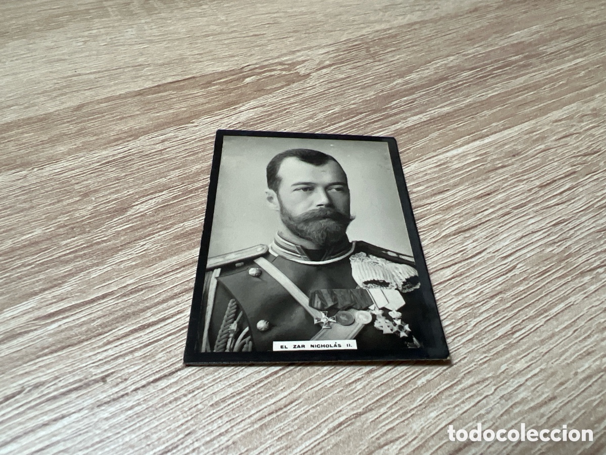 Sammeln alte Sammelbilder: 1908 ZAR NICOLAS II N&ordm; 807 SUSINI ALBUM UNIVERSAL