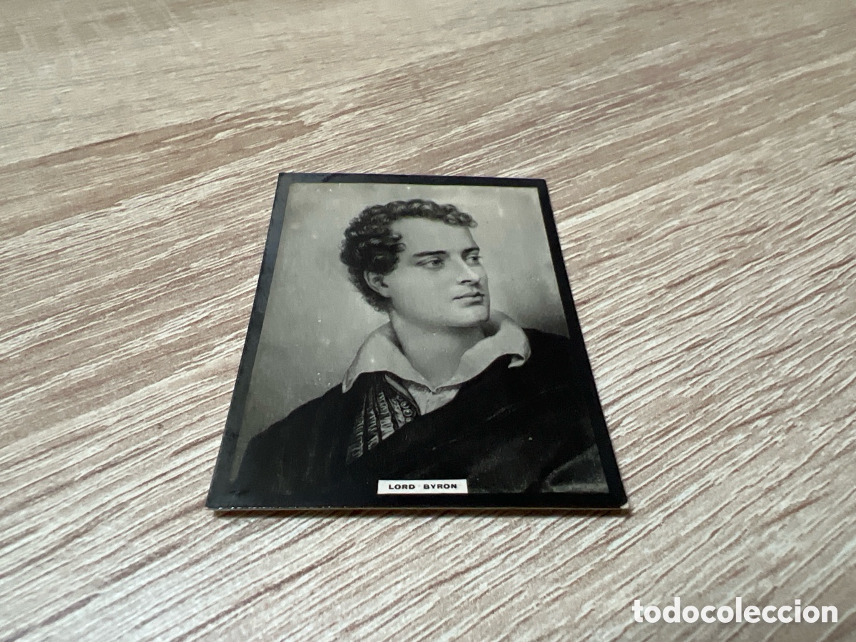Sammeln alte Sammelbilder: 1908 LORD BYRON N&ordm; 41 SUSINI ALBUM UNIVERSAL