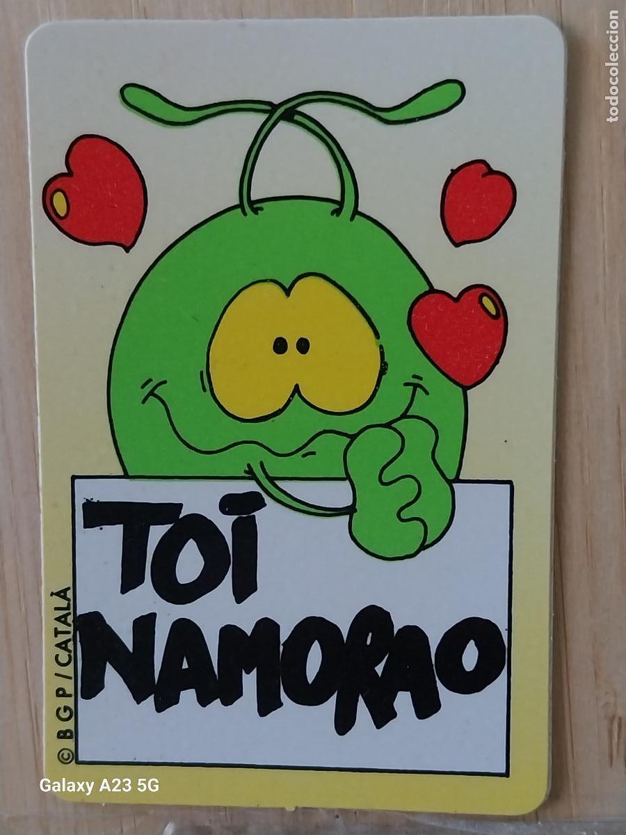 Coleccionismo cromos antiguos: BOLLYCAO TOI NAMORAO CROMO SIN PEGAR NUNCA PROMO PASTELITOS