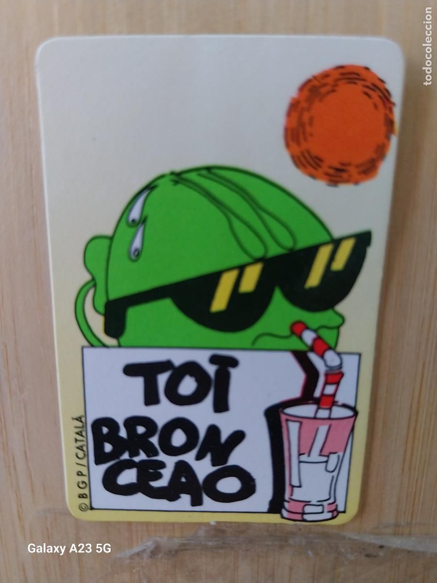 Coleccionismo cromos antiguos: BOLLYCAO TOI BRONCEAO CROMO SIN PEGAR NUNCA PROMO PASTELITOS