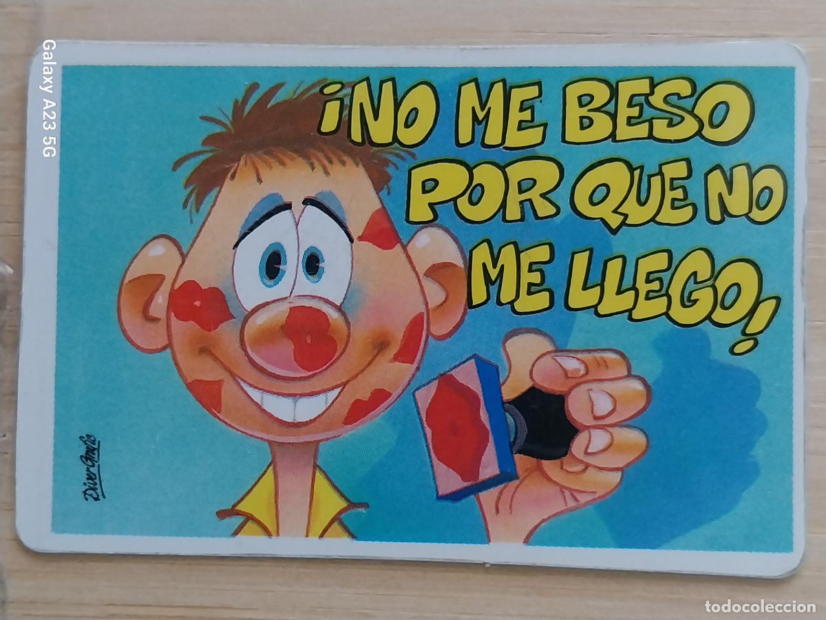 Coleccionismo cromos antiguos: BOLLYCAO PEGUITARJETAS II NO ME B ESO .. CROMO SIN PEGAR NUNCA PROMO PASTELITOS