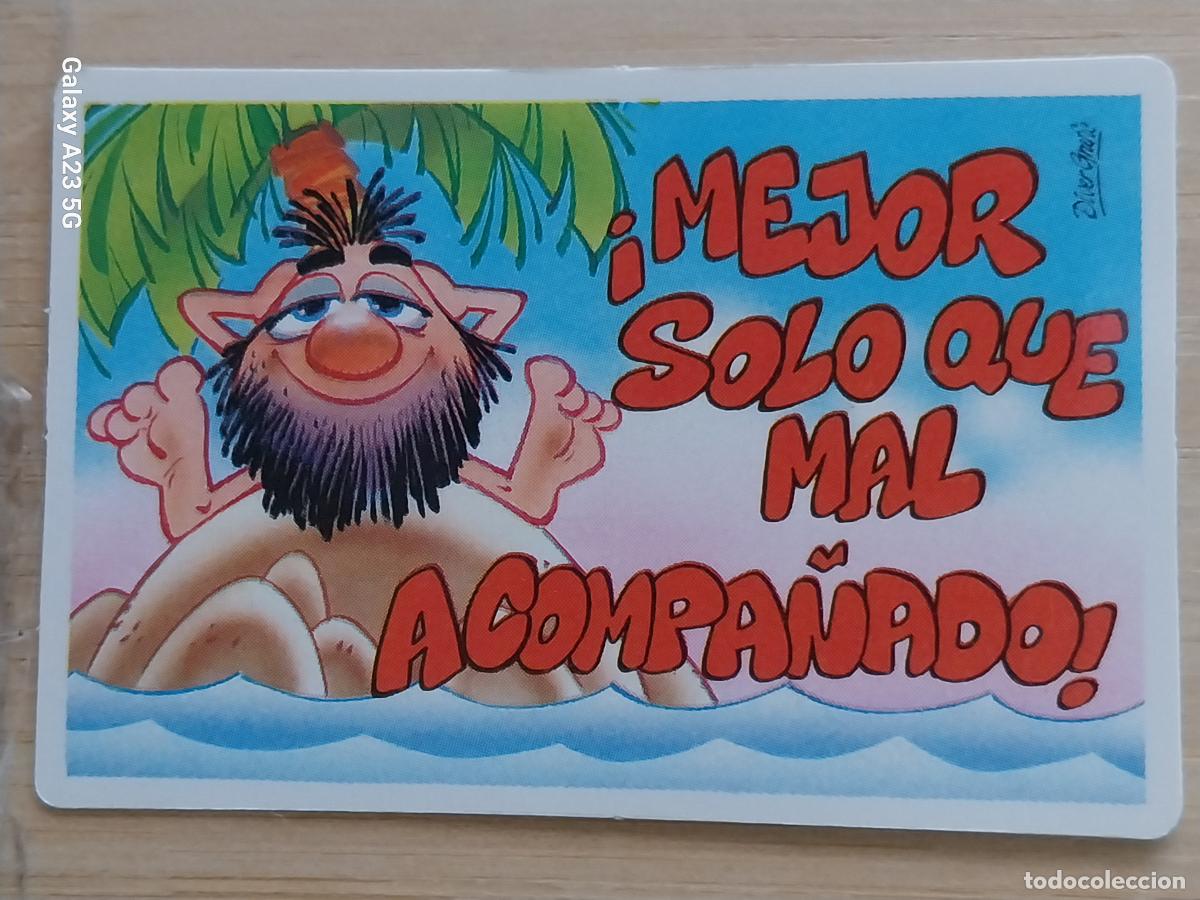 Coleccionismo cromos antiguos: BOLLYCAO PEGUITARJETAS II MEJOR SOLO .. CROMO SIN PEGAR NUNCA PROMO PASTELITOS