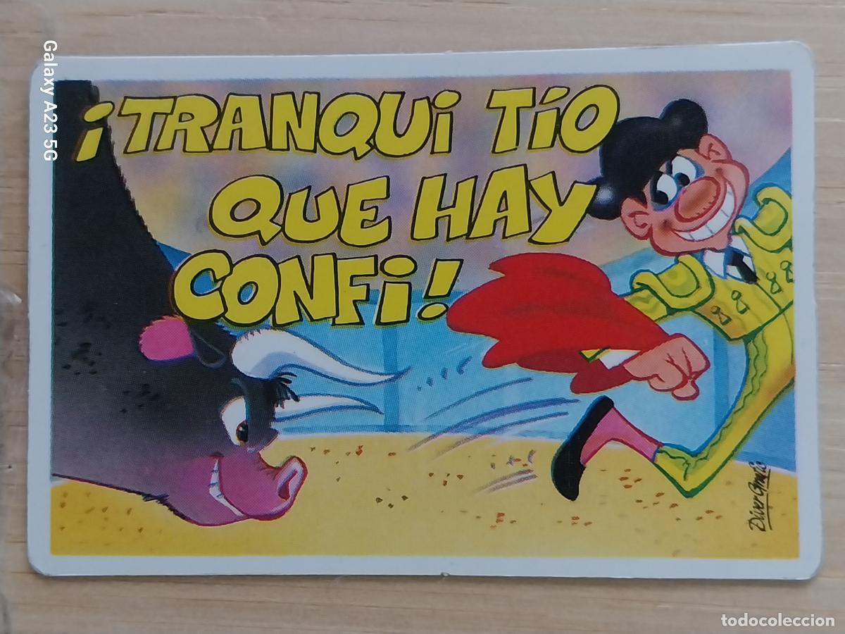 Coleccionismo cromos antiguos: BOLLYCAO PEGUITARJETAS II TRANQUI TIO .. CROMO SIN PEGAR NUNCA PROMO PASTELITOS