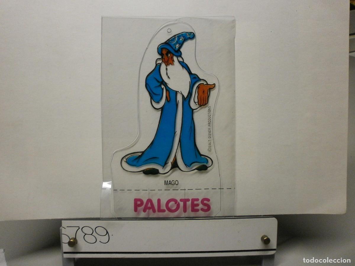 Coleccionismo cromos antiguos: cromo troquelado palotes fantasia disney mago