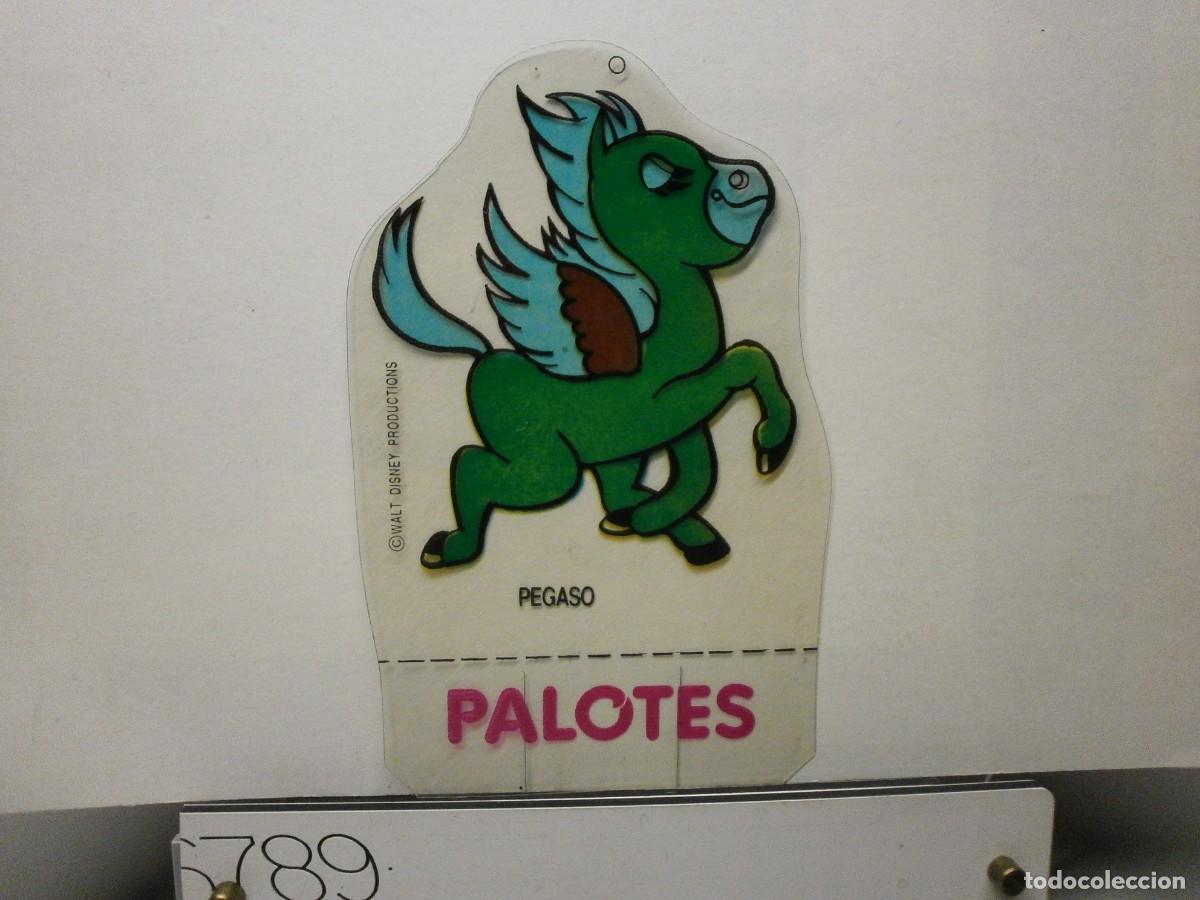 Coleccionismo cromos antiguos: cromo troquelado palotes fantasia disney pegaso
