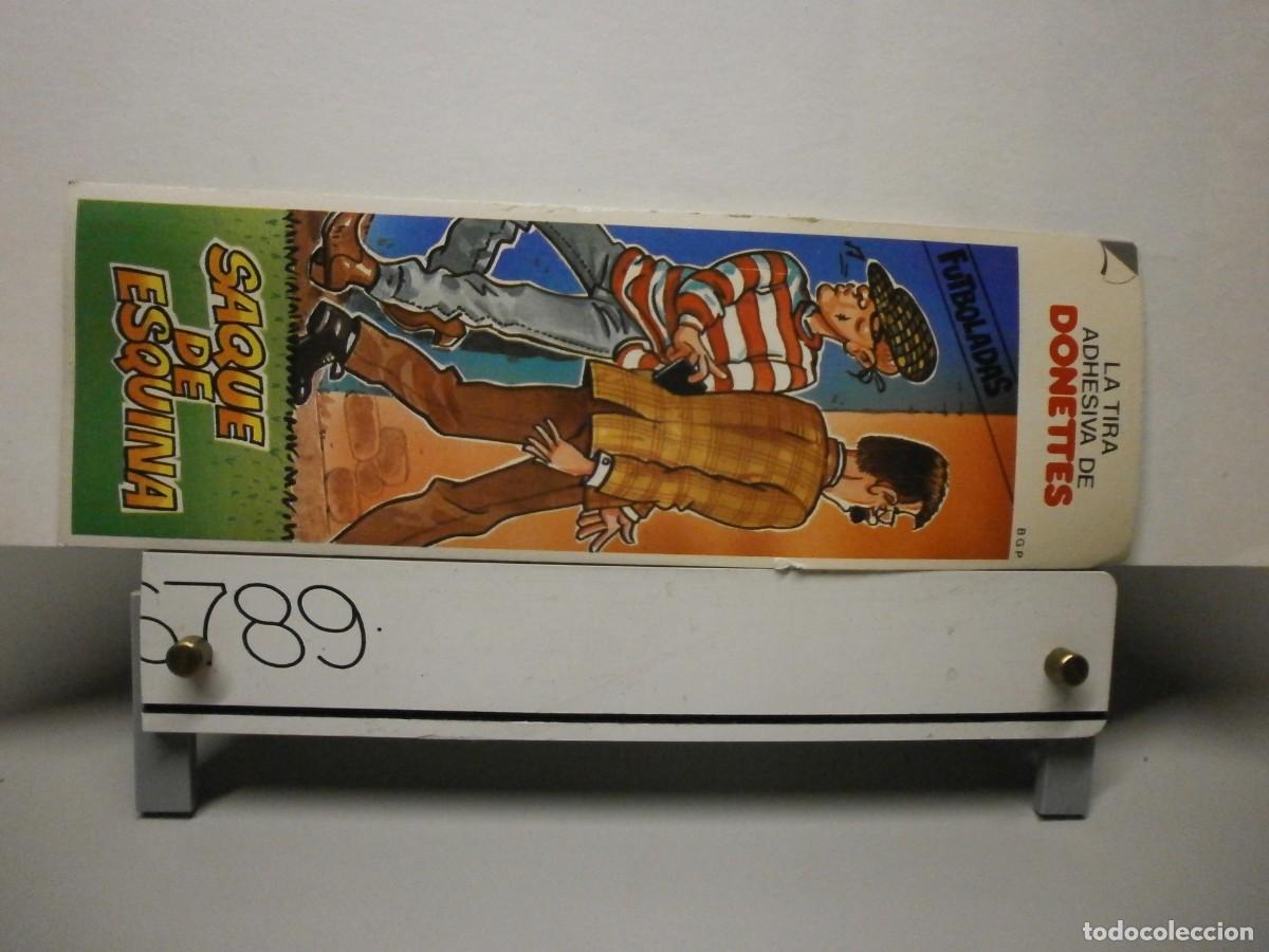 Coleccionismo cromos antiguos: cromo pegatina la tira de donettes