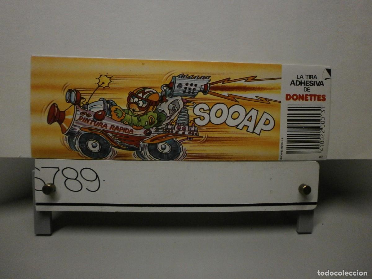 Coleccionismo cromos antiguos: cromo pegatina la tira de donettes