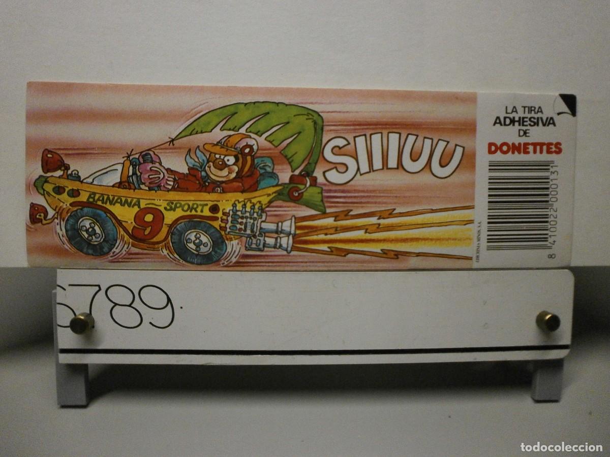Coleccionismo cromos antiguos: cromo pegatina la tira de donettes