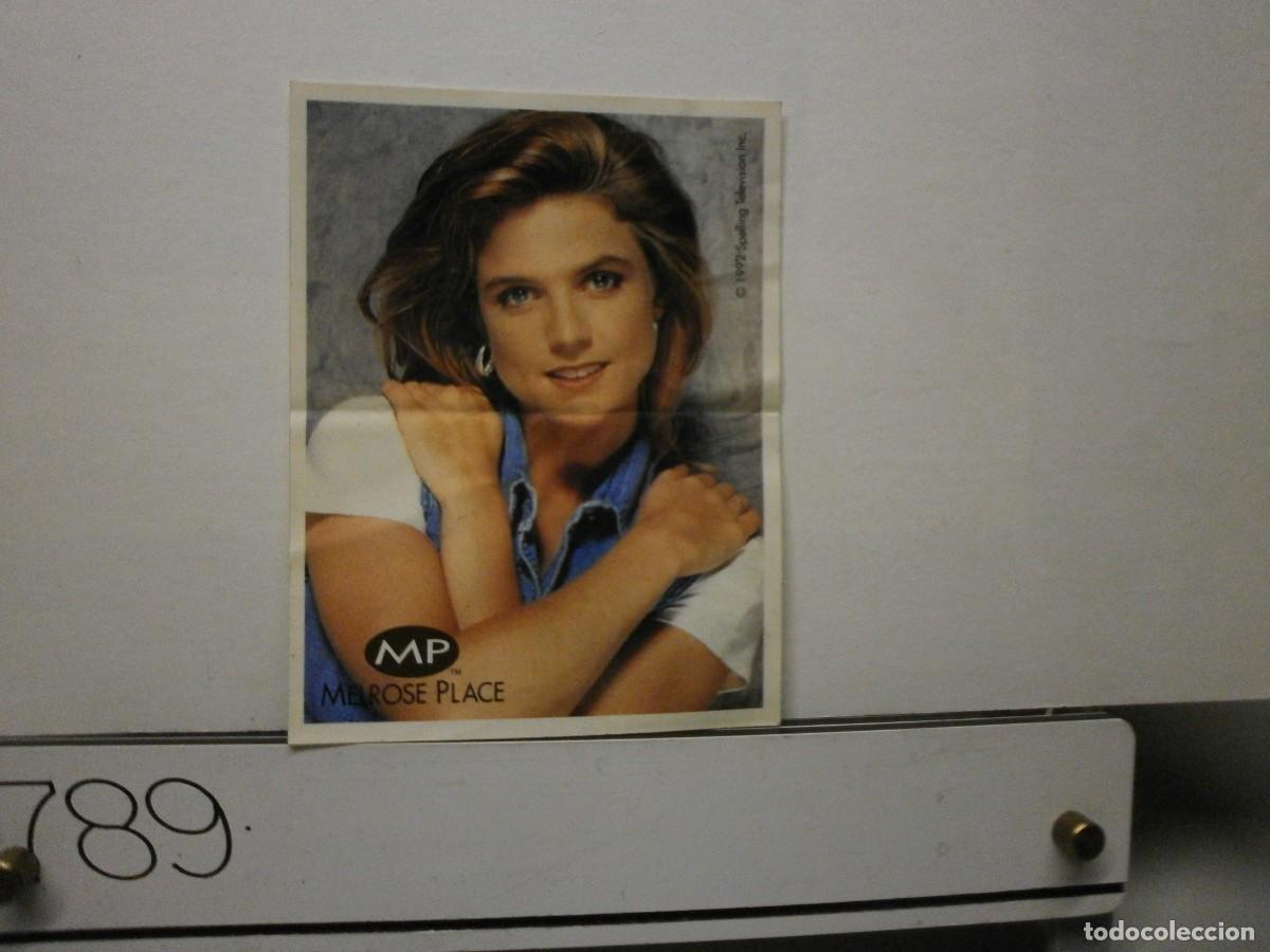 Coleccionismo cromos antiguos: cromo pegatina bollycao melrose place