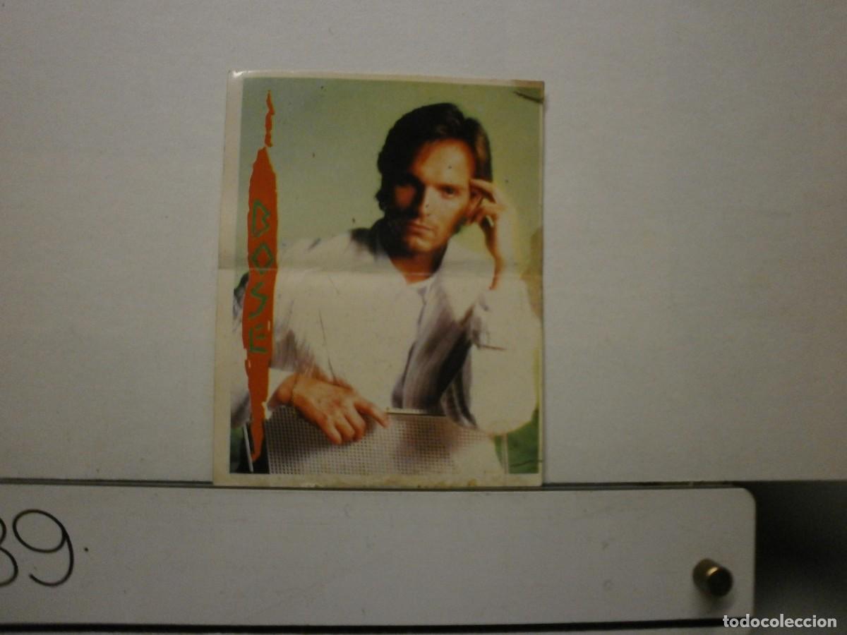 Coleccionismo cromos antiguos: cromo pegatina bollycao estrellas del rock