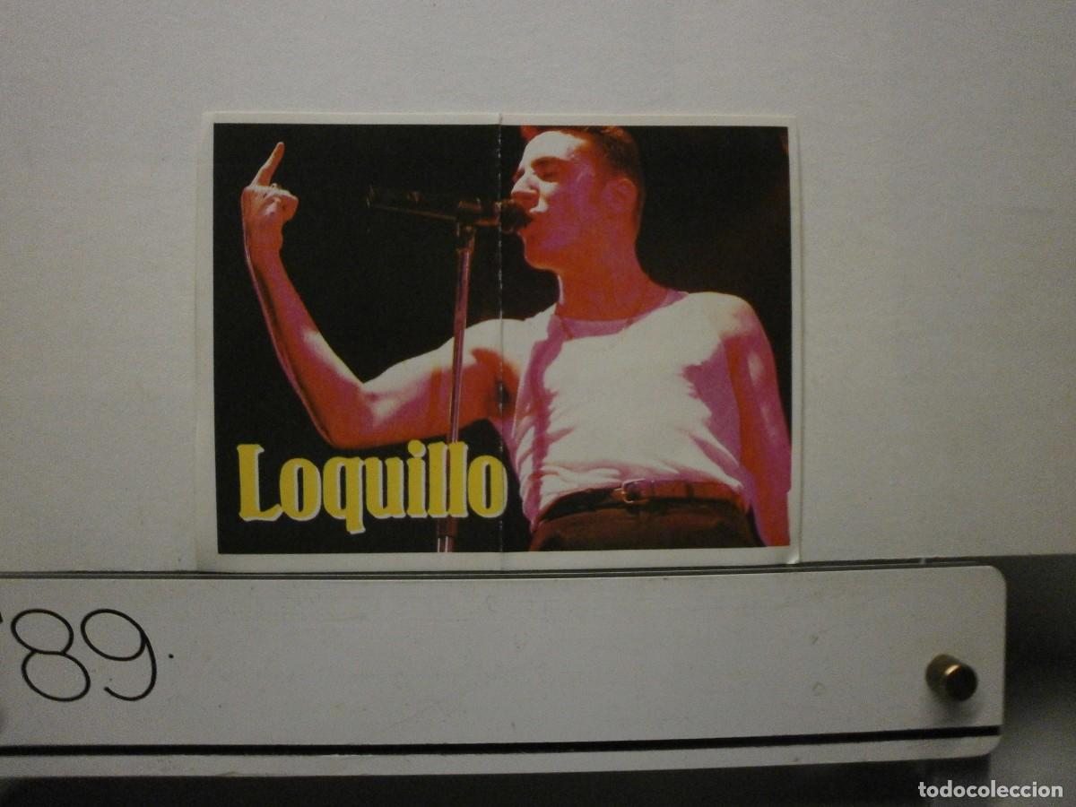 Coleccionismo cromos antiguos: cromo pegatina bimbo rock