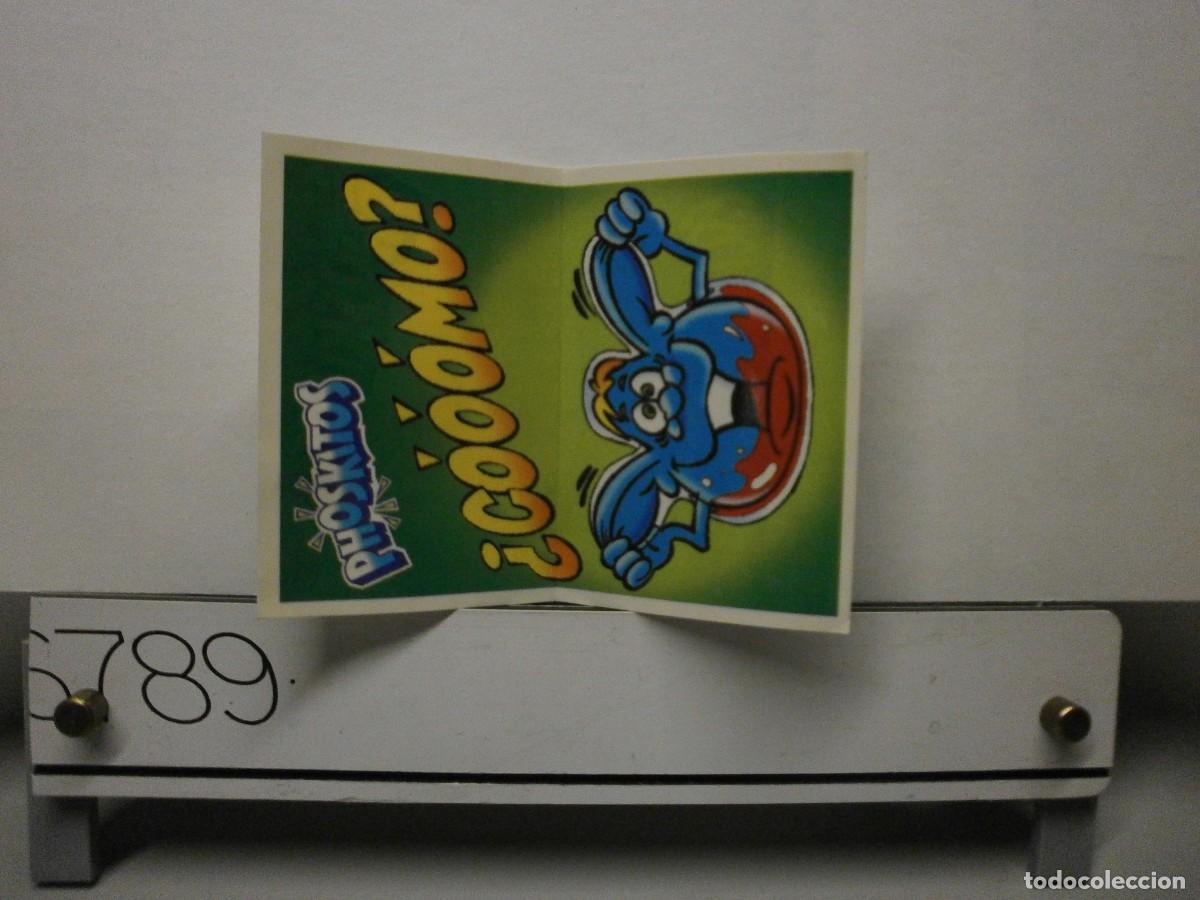 Coleccionismo cromos antiguos: cromo pegatina phoskitos escrash - Foto 1