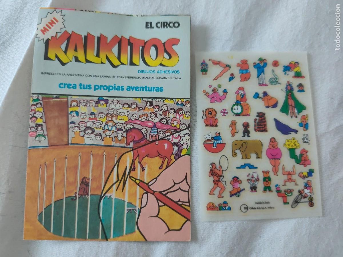 Coleccionismo cromos antiguos: Kalkitos mini. Curco. Crea tu propia historia