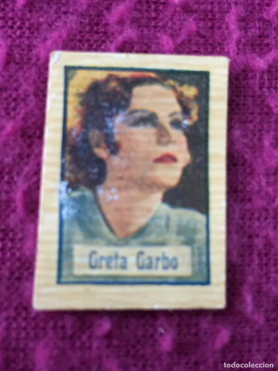 Coleccionismo cromos antiguos: MINI CROMO DE LA ACTRIZ DE CINE GRETA GARBO - A&Ntilde;OS 30