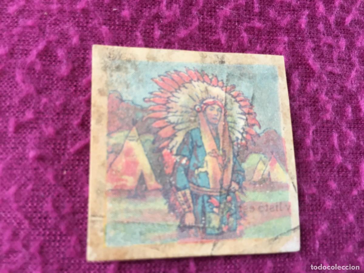 Coleccionismo cromos antiguos: CROMO CALCOMANIA DE UN INDIO DEL OESTE - A&Ntilde;OS 30