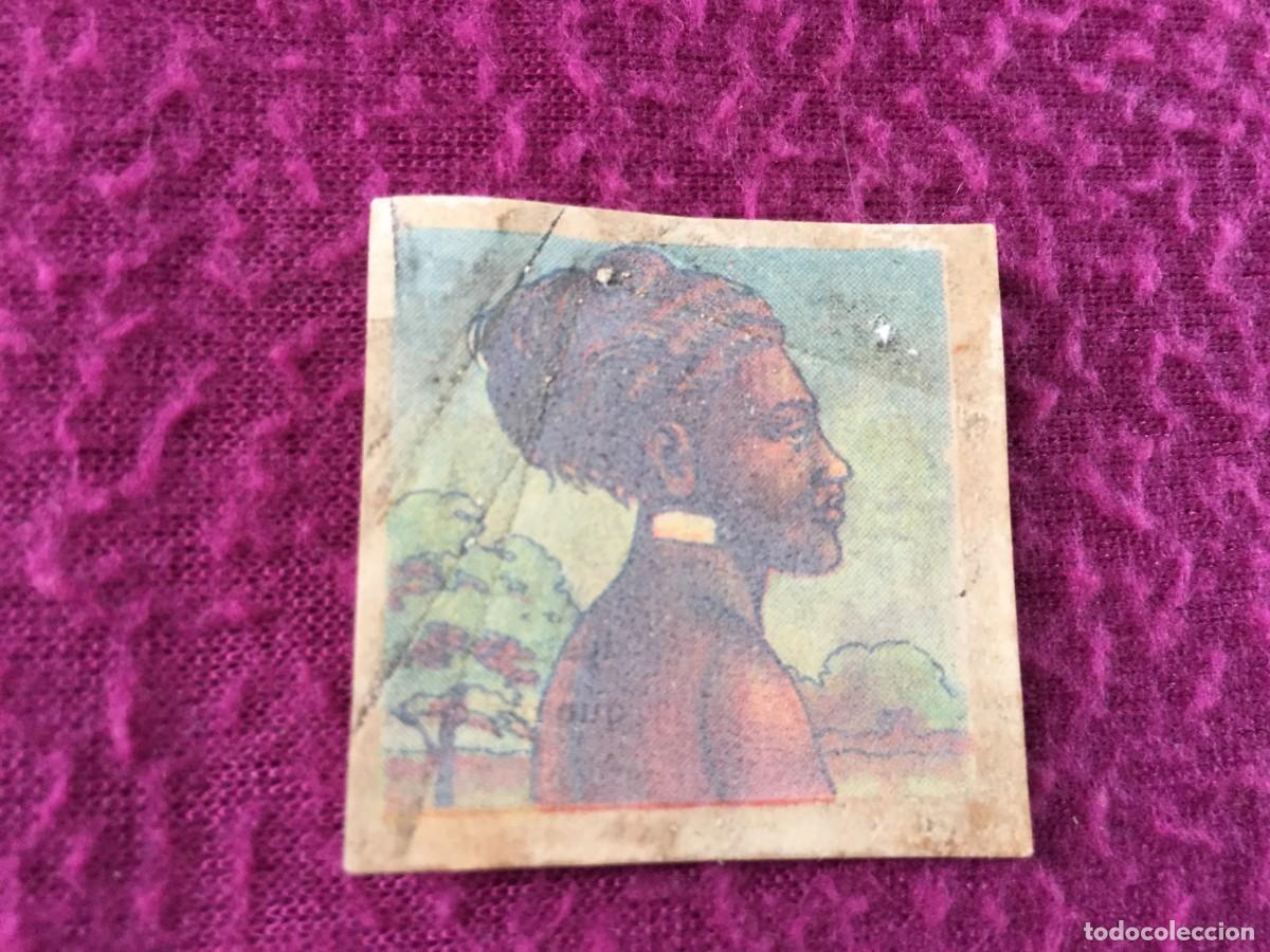 Coleccionismo cromos antiguos: CROMO CALCOMANIA DE UN AFRICANO - A&Ntilde;OS 30
