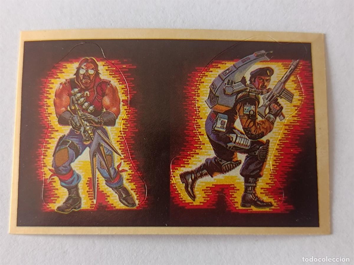 Coleccionismo cromos antiguos: CROMO PEGATINA SIN PEGAR PHOSKITOS GIJOE GI JOE CROC MORSE LLAVE INGLESA
