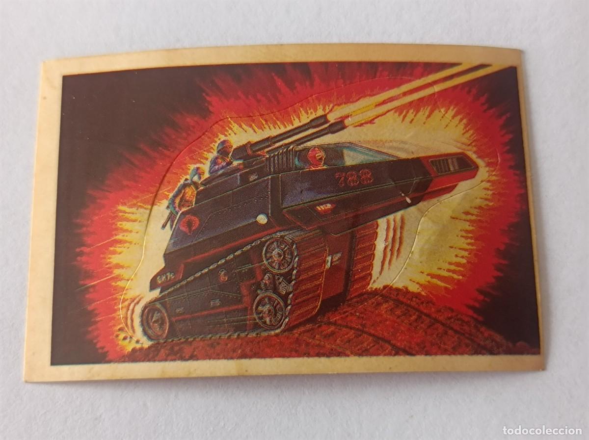 Coleccionismo cromos antiguos: CROMO PEGATINA SIN PEGAR PHOSKITOS GIJOE GI JOE CUPRA HISS