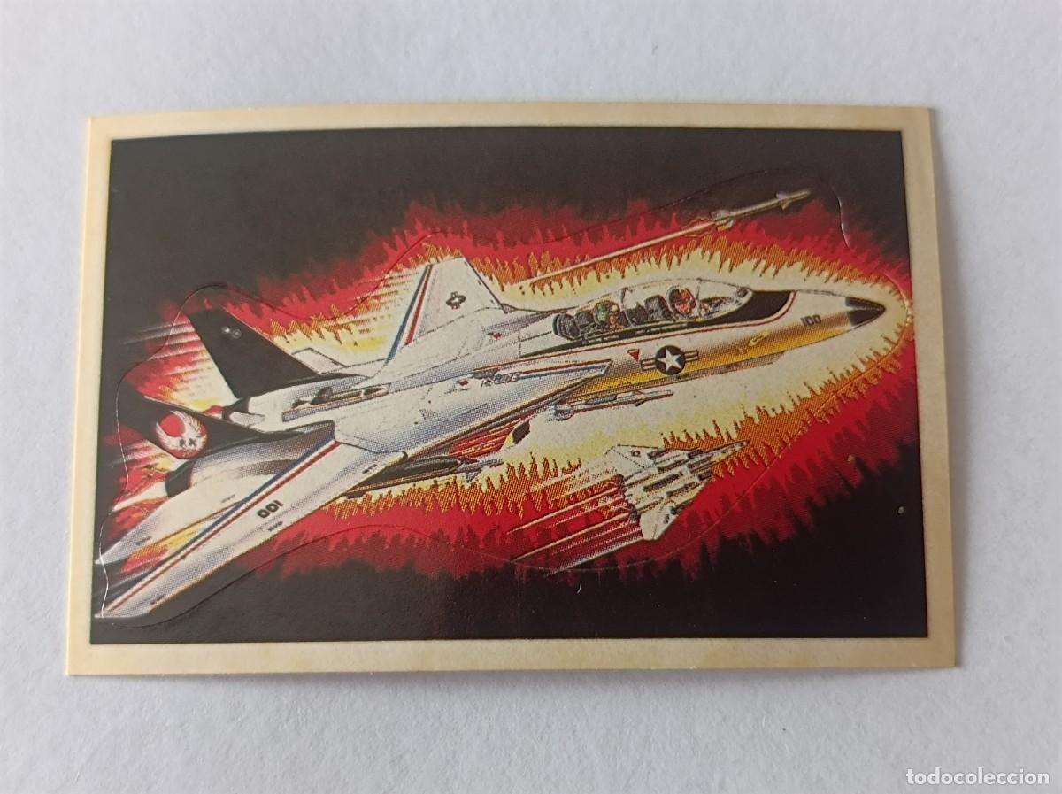 Coleccionismo cromos antiguos: CROMO PEGATINA SIN PEGAR PHOSKITOS GIJOE GI JOE SKYSTRIKER