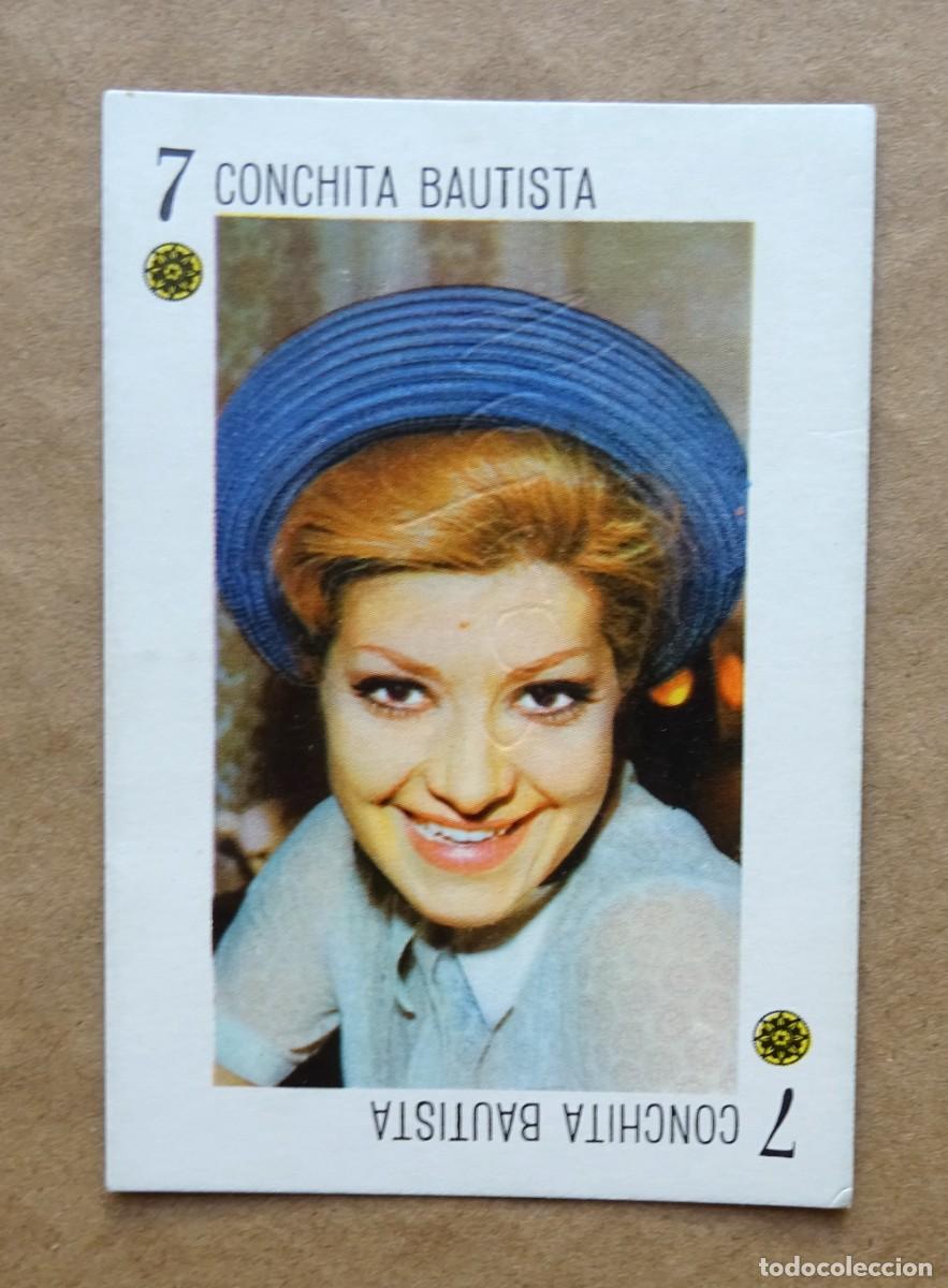Coleccionismo cromos antiguos: TELEBANCO CANCION CONCHITA BAUTISTA 7 DE OROS