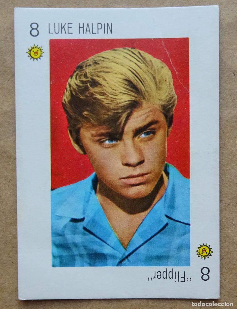 Coleccionismo cromos antiguos: TELEBANCO CANCION LUKE HALPIN 8 DE OROS