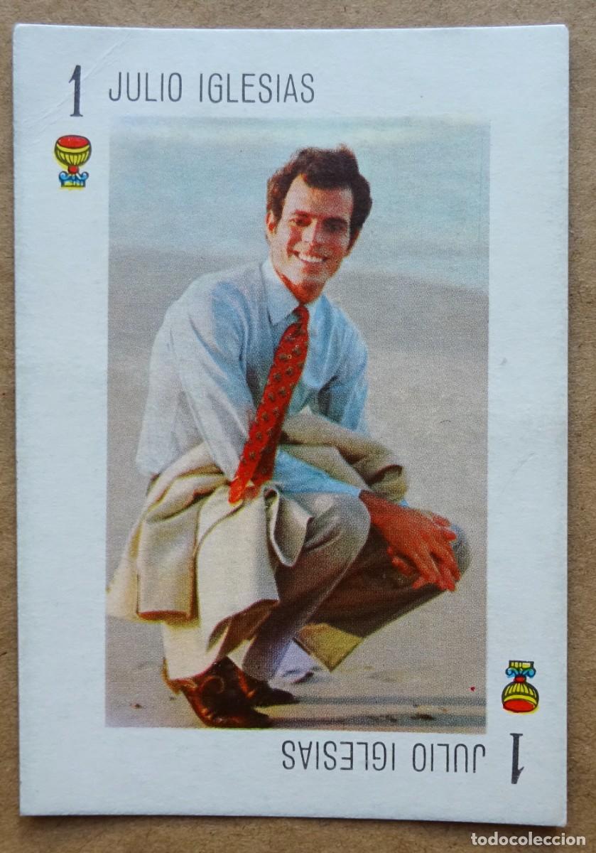 Coleccionismo cromos antiguos: TELEBANCO CANCION JULIO IGLESIAS 1 DE COPAS